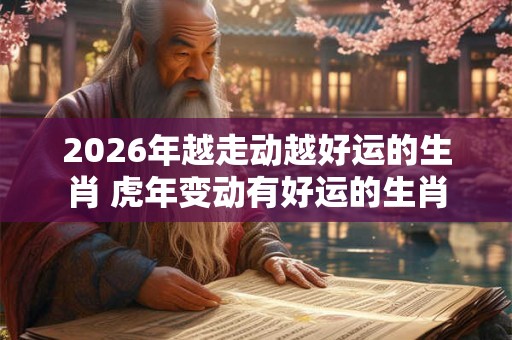 2026年越走动越好运的生肖 虎年变动有好运的生肖