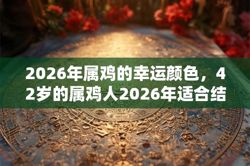 2026年属鸡的幸运颜色,42岁的属鸡人2026年适合结婚吗? 2026年属鸡的幸运颜色,42岁的属鸡人2026年适合结婚吗?