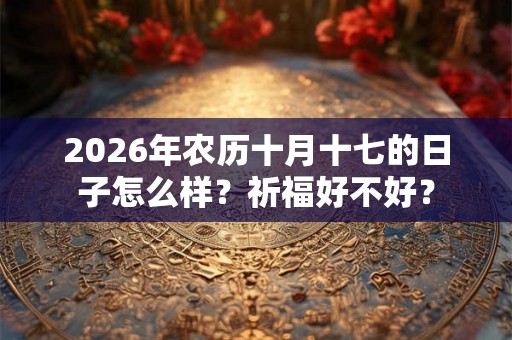 2026年农历十月十七的日子怎么样?祈福好不好? 2026年农历十月十七的日子怎么样?祈福好不好?