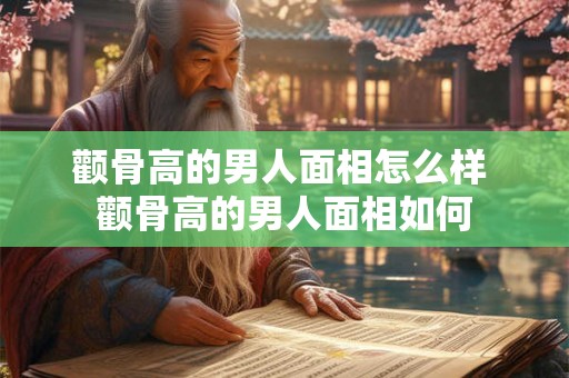 颧骨高的男人面相怎么样 颧骨高的男人面相如何