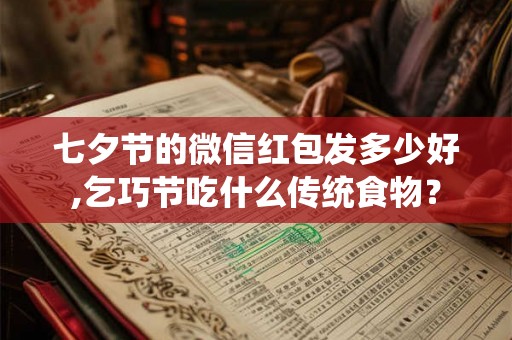 七夕节的微信红包发多少好,乞巧节吃什么传统食物？