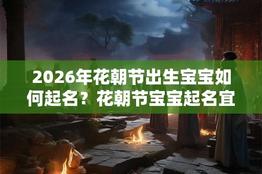 2026年花朝节出生宝宝如何起名？花朝节宝宝起名宜用字？