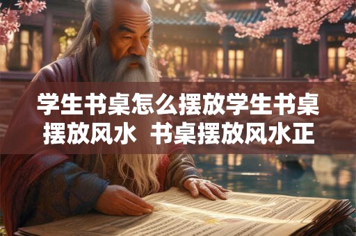 学生书桌怎么摆放学生书桌摆放风水 书桌摆放风水正确图解 学生书桌怎么摆放学生书桌摆放风水 书桌摆放风水正确图解