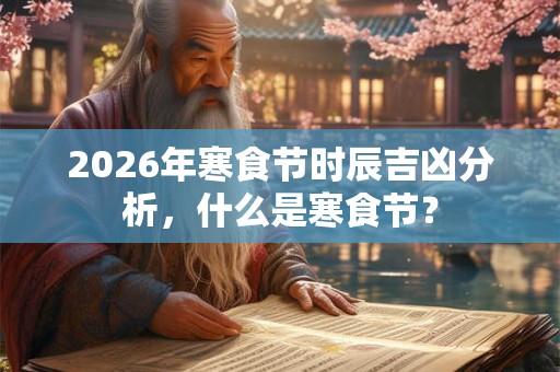 2026年寒食节时辰吉凶分析，什么是寒食节？