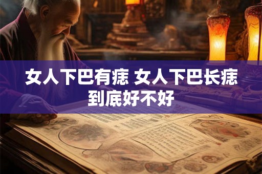 女人下巴有痣 女人下巴长痣到底好不好 女人下巴有痣 女人下巴长痣到底好不好