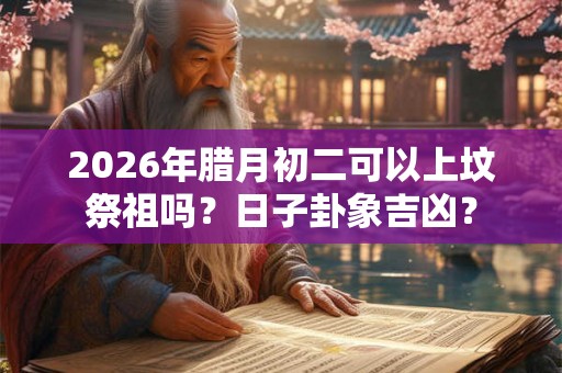 2026年腊月初二可以上坟祭祖吗？日子卦象吉凶？