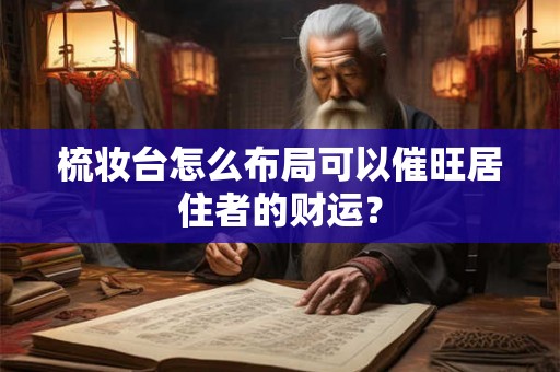 梳妆台怎么布局可以催旺居住者的财运？