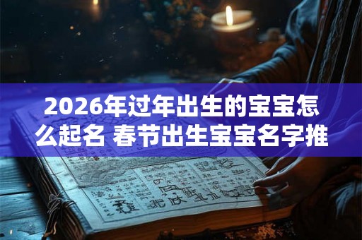 2026年过年出生的宝宝怎么起名 春节出生宝宝名字推荐 2026年过年出生的宝宝怎么起名 春节出生宝宝名字推荐