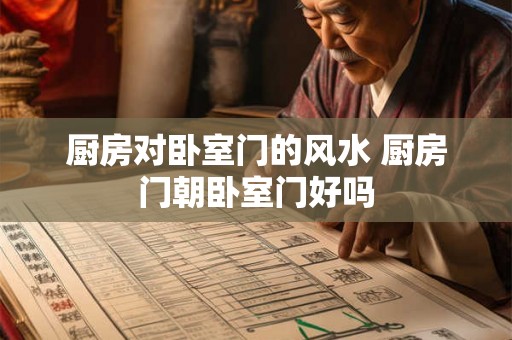 厨房对卧室门的风水 厨房门朝卧室门好吗