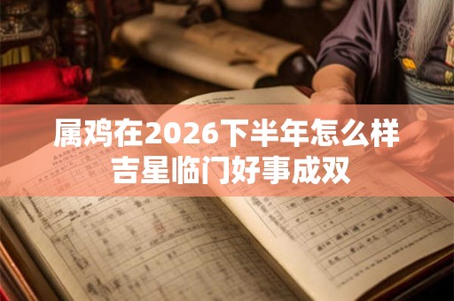 属鸡在2026下半年怎么样 吉星临门好事成双 属鸡在2026下半年怎么样 吉星临门好事成双