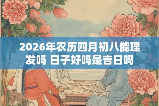 2026年农历四月初八能理发吗 日子好吗是吉日吗