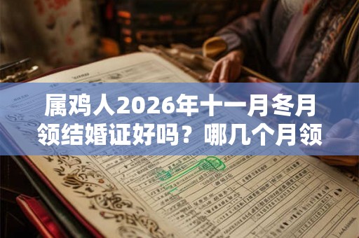 属鸡人2026年十一月冬月领结婚证好吗？哪几个月领证结婚好？