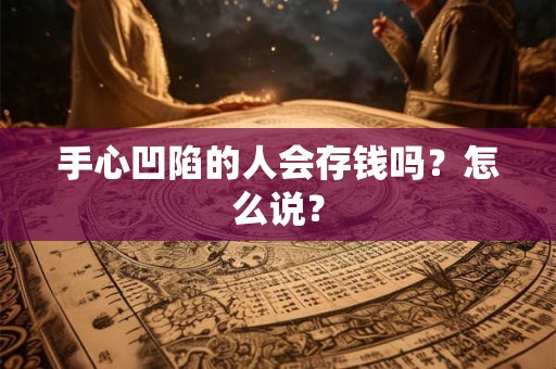 手心凹陷的人会存钱吗？怎么说？
