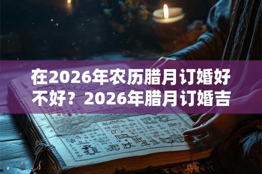 在2026年农历腊月订婚好不好？2026年腊月订婚吉日