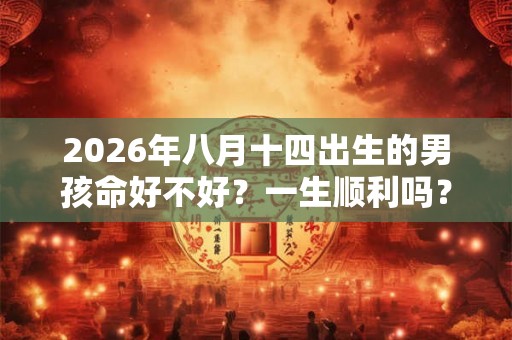 2026年八月十四出生的男孩命好不好？一生顺利吗？