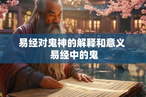 易经对鬼神的解释和意义 易经中的鬼 易经对鬼神的解释和意义 易经中的鬼