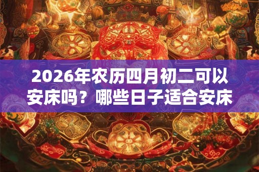 2026年农历四月初二可以安床吗？哪些日子适合安床？