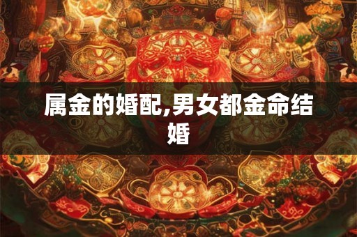 属金的婚配,男女都金命结婚 属金的婚配,男女都金命结婚