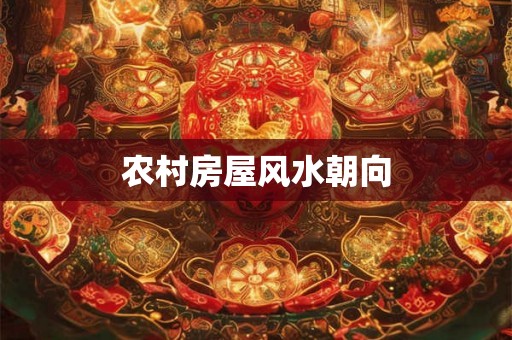 农村房屋风水朝向