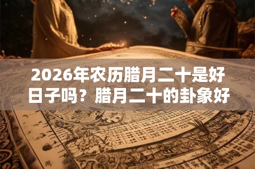 2026年农历腊月二十是好日子吗？腊月二十的卦象好吗？