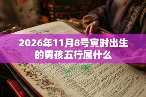 2026年11月8号寅时出生的男孩五行属什么
