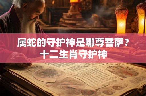 属蛇的守护神是哪尊菩萨？十二生肖守护神