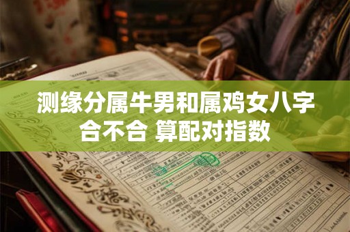 测缘分属牛男和属鸡女八字合不合 算配对指数