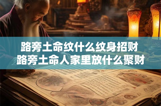 路旁土命纹什么纹身招财 路旁土命人家里放什么聚财