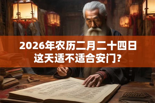 2026年农历二月二十四日这天适不适合安门？