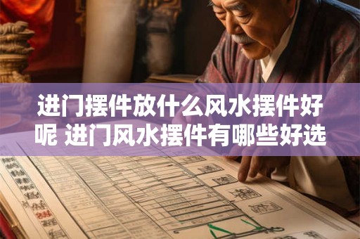 进门摆件放什么风水摆件好呢 进门风水摆件有哪些好选择