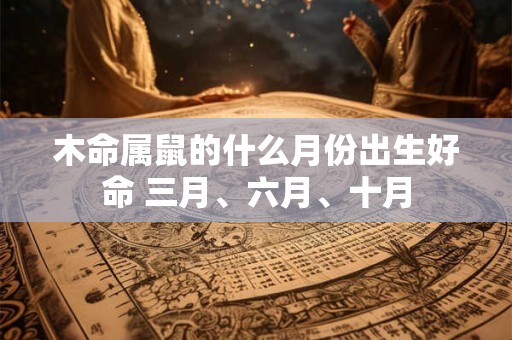 木命属鼠的什么月份出生好命 三月、六月、十月