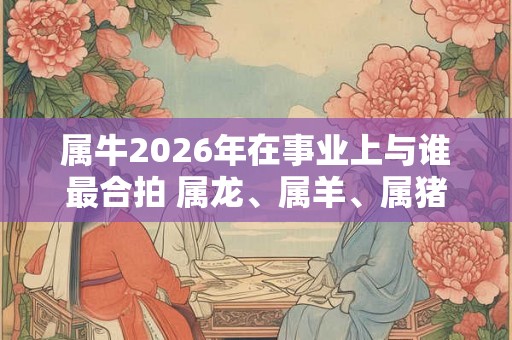 属牛2026年在事业上与谁最合拍 属龙、属羊、属猪
