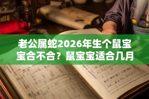 老公属蛇2026年生个鼠宝宝合不合？鼠宝宝适合几月生？
