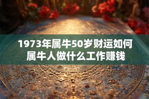 1973年属牛50岁财运如何 属牛人做什么工作赚钱