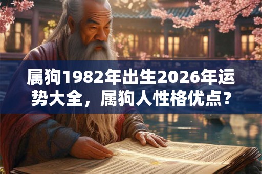属狗1982年出生2026年运势大全，属狗人性格优点？