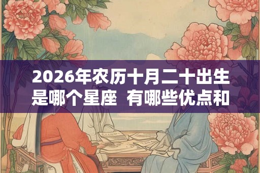 2026年农历十月二十出生是哪个星座  有哪些优点和缺点