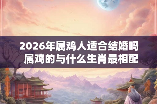 2026年属鸡人适合结婚吗  属鸡的与什么生肖最相配