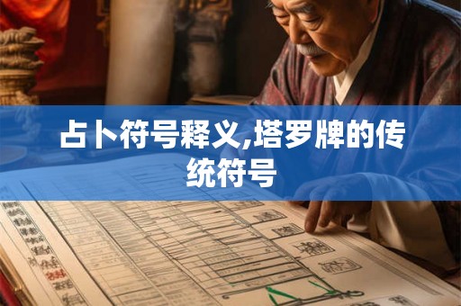 占卜符号释义,塔罗牌的传统符号