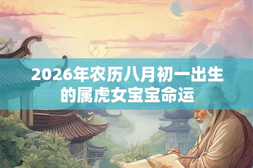 2026年农历八月初一出生的属虎女宝宝命运 2026年农历八月初一出生的属虎女宝宝命运