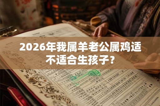 2026年我属羊老公属鸡适不适合生孩子？