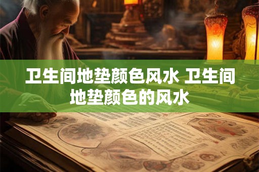 卫生间地垫颜色风水 卫生间地垫颜色的风水