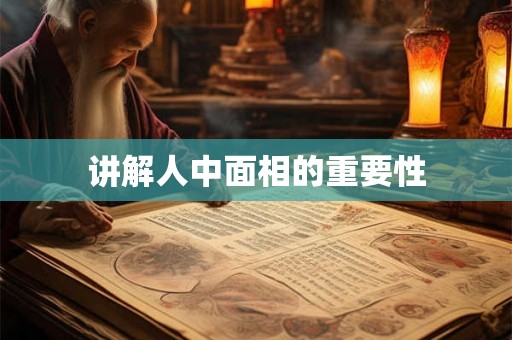 讲解人中面相的重要性