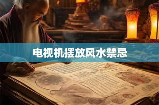电视机摆放风水禁忌