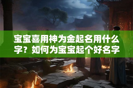 宝宝喜用神为金起名用什么字？如何为宝宝起个好名字？