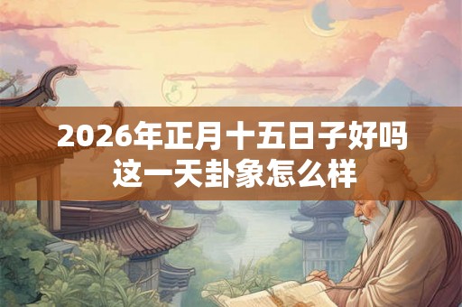 2026年正月十五日子好吗 这一天卦象怎么样