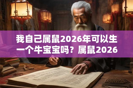 我自己属鼠2026年可以生一个牛宝宝吗？属鼠2026年犯太岁吗？