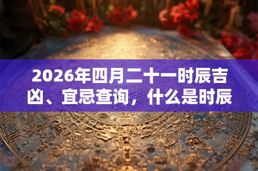 2026年四月二十一时辰吉凶、宜忌查询，什么是时辰？