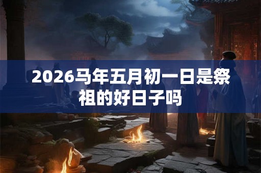 2026马年五月初一日是祭祖的好日子吗