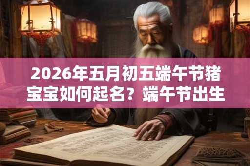 2026年五月初五端午节猪宝宝如何起名?端午节出生命硬吗? 2026年五月初五端午节猪宝宝如何起名?端午节出生命硬吗?