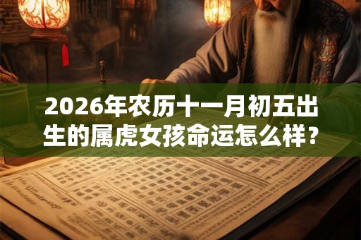 2026年农历十一月初五出生的属虎女孩命运怎么样？